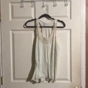 Knit flowy blouse
